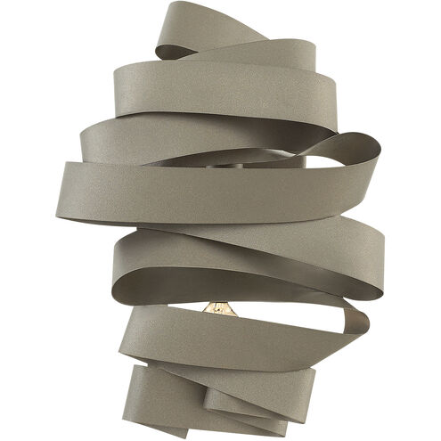 Delfina LED 9 inch Metallic Matte Bronze Sconce Wall Light