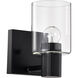 Clarksville 1 Light 4.5 inch Matte Black Vanity Light Wall Light