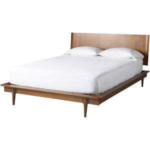 Grande Brown Wood Bed in King/CA King