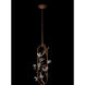 Volare 4 Light 11.5 inch Brushed Bronze Pendant Ceiling Light