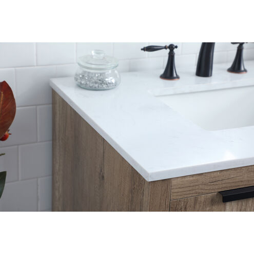 Blake 72 X 22 X 34 inch Natural Oak Vanity Sink Set