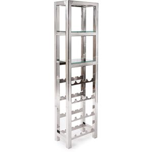 Graves 74.75 X 19.75 inch Silver Bar Etagere