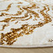 Sibel Gold Rug in 7 Round