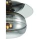 Nottingham 3 Light 19.75 inch Nickel Flush Mount Ceiling Light