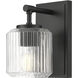 Landon Wall Sconce Wall Light in Matte Black