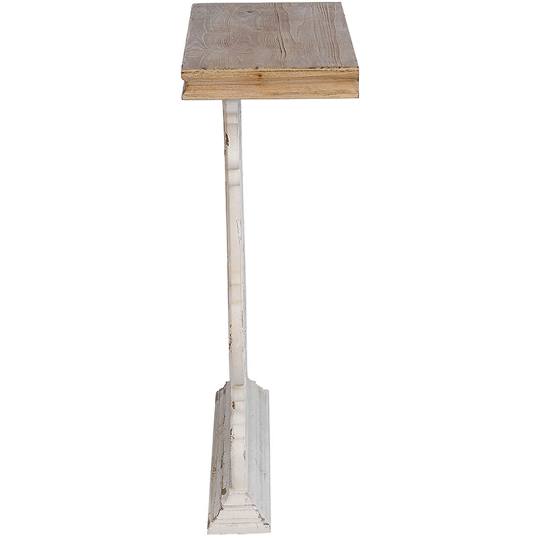 Classic 31.9 X 11.8 inch Natural/White Console Table