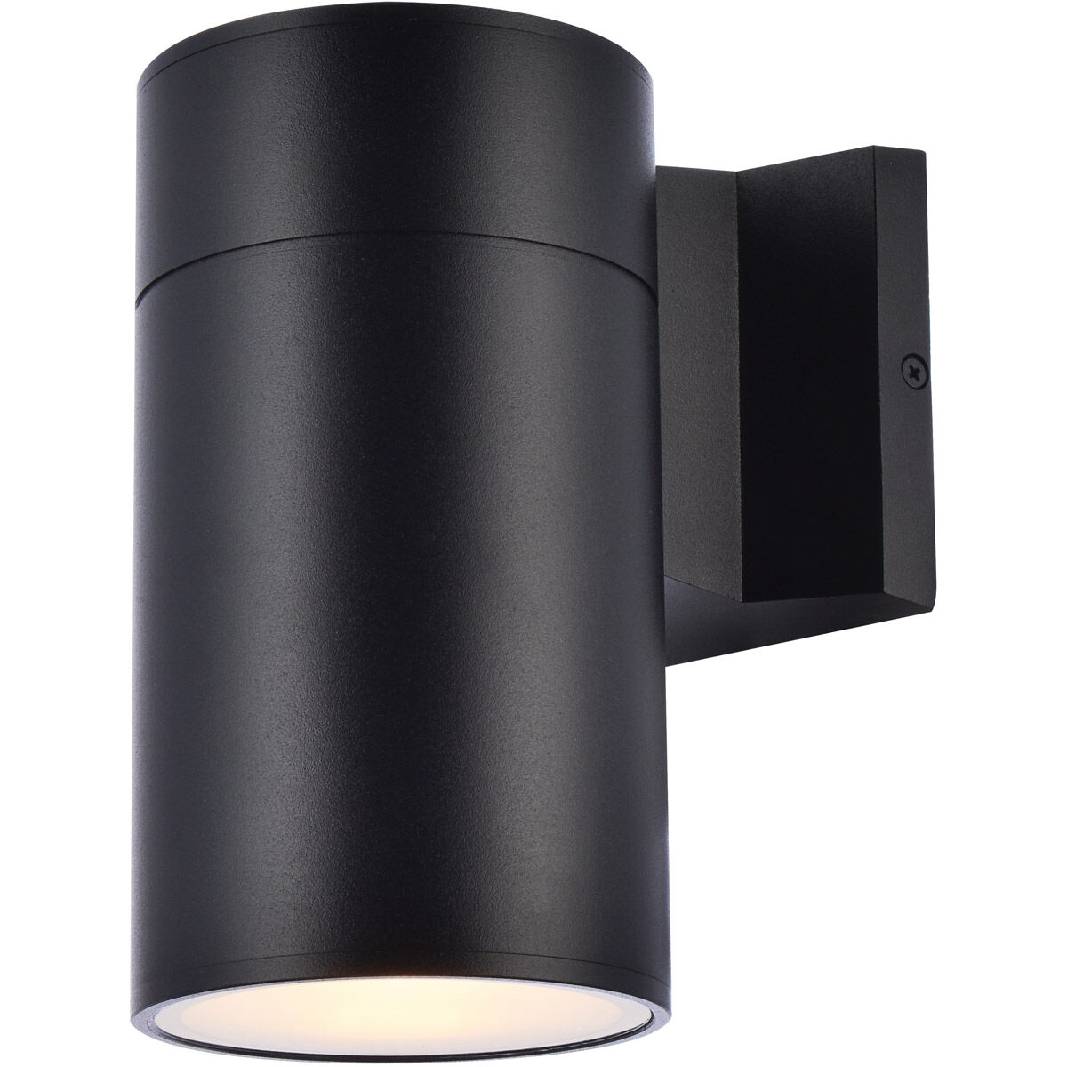 Raine 1 Light 8 inch Black Outdoor Wall Light
