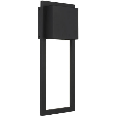 Nate 1 Light 20 inch Black Outdoor Wall Lantern