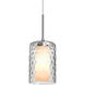 Esa LED Satin Nickel Pendant Ceiling Light