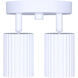 Rexton 2 Light White Track Lighting Ceiling Light