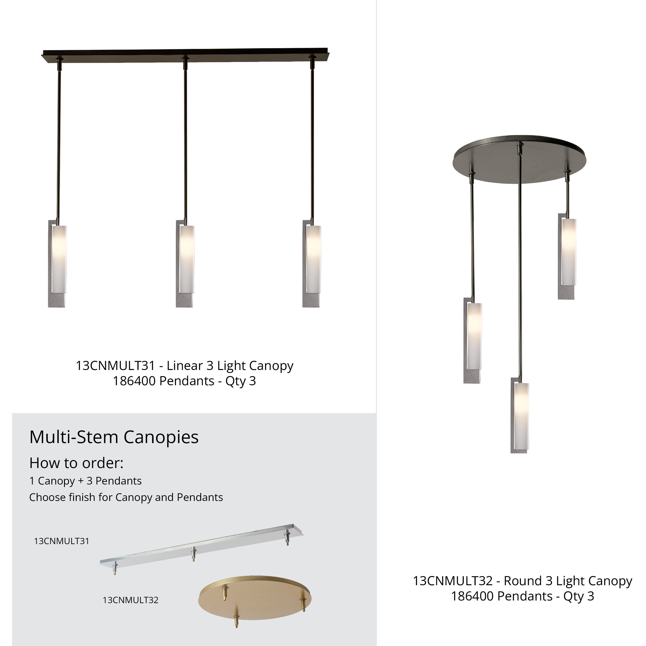 Axis 1 Light 2.8 inch Modern Brass Mini Pendant Ceiling Light