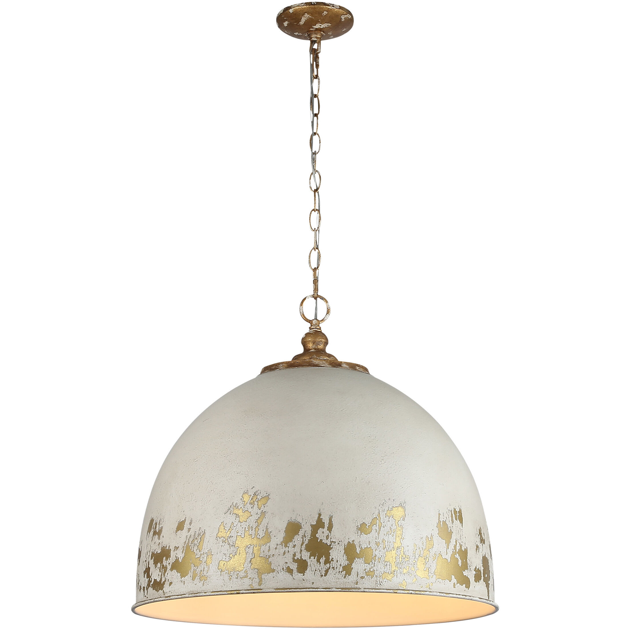 Alison Pendant Ceiling Light in Antique Ivory