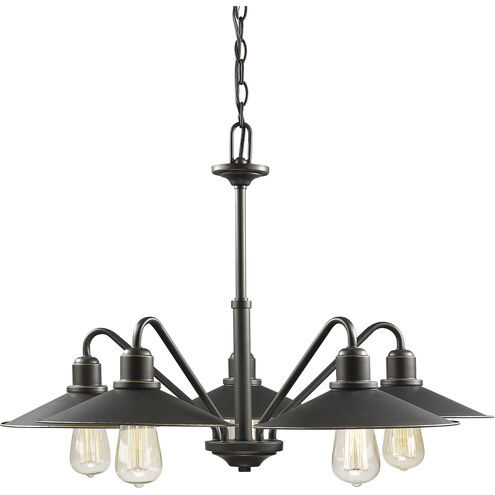 Casa 5 Light 30.25 inch Olde Bronze Chandelier Ceiling Light in Olde Bronze Steel