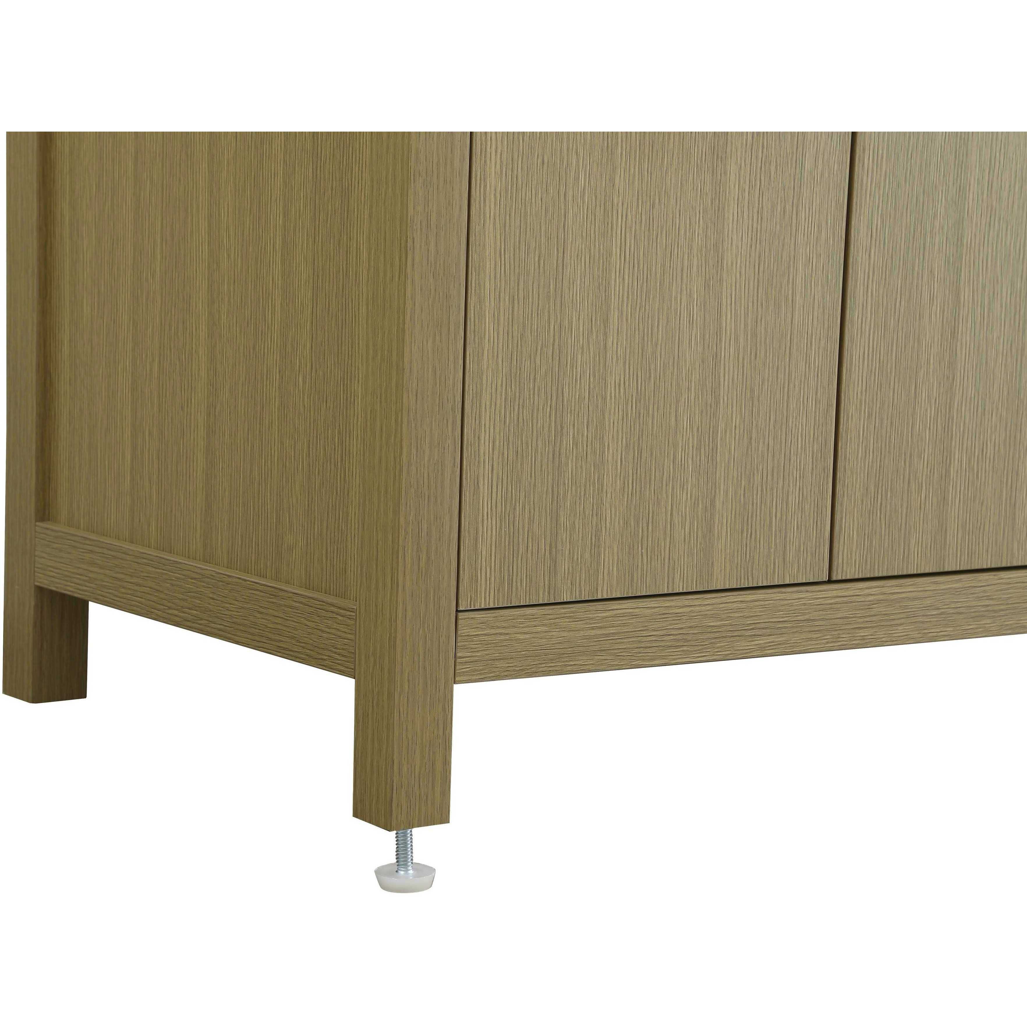 Nathan 72 X 34 inch Honey Brown Bathroom Vanity Cabinet