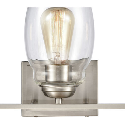 Calistoga 3 Light 22 inch Brushed Nickel Vanity Light Wall Light