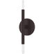 Copenhagen 2 Light 5 inch Bronze ADA ADA Wall Sconce Wall Light