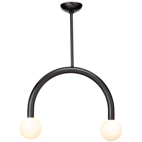 Happy LED 22.5 inch Oil Rubbed Bronze Pendant Ceiling Light, Small