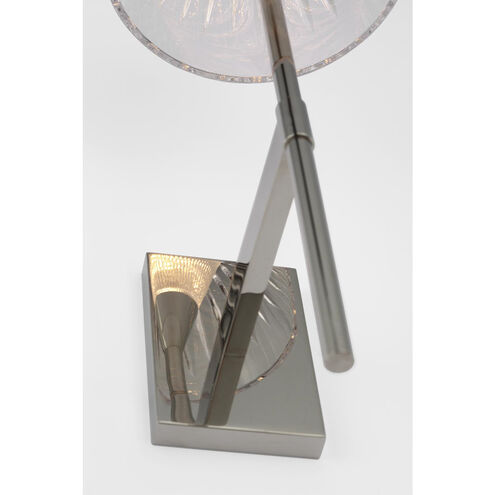 Waterford Blaze Sconce Wall Light in Polished Nickel