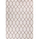 Fallon 132 X 96 inch Beige, Dark Brown Rug