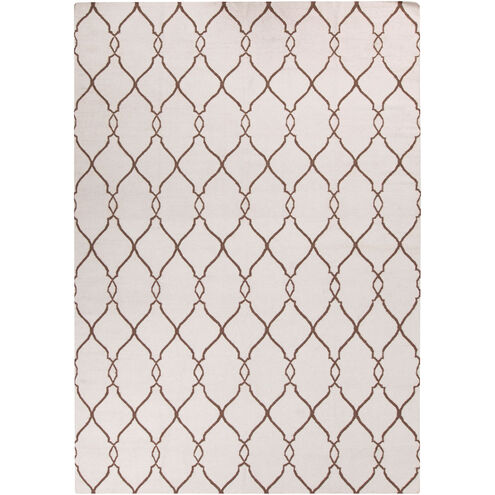 Fallon 132 X 96 inch Beige, Dark Brown Rug