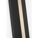 Anne-Marie Barton Austera Sconce Wall Light in Matte Carbon