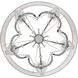 Othello 5 Light 24 inch Polished Chrome Chandelier Ceiling Light in Clear Hand Cut