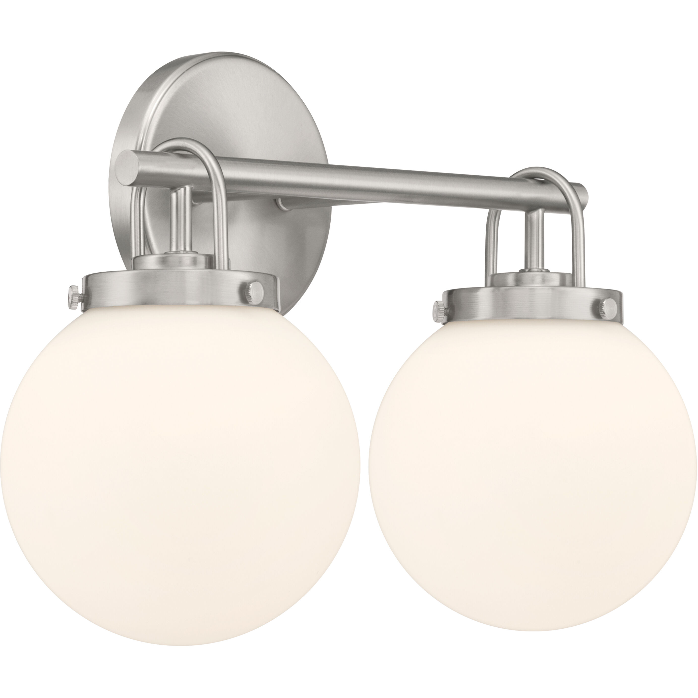 Ortesa 2 Light 15 inch Brushed Nickel Vanity Wall Light