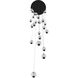 Beluga LED 30 inch Black Pendant Ceiling Light