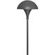 Mushroom 120v 8.00 watt Charcoal Gray Landscape Path Light