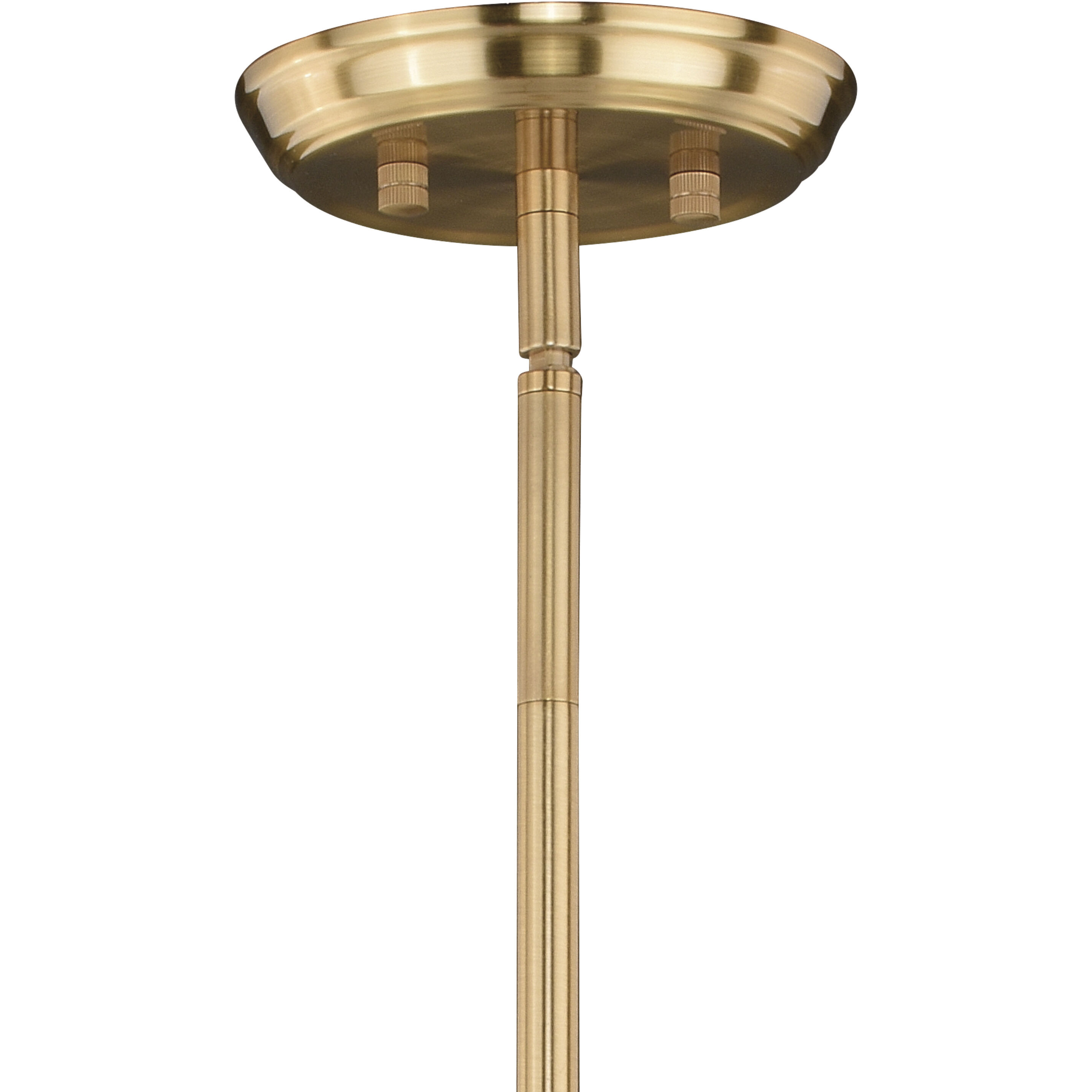 Kedzie LED 24 inch Natural Brass Chandelier Ceiling Light