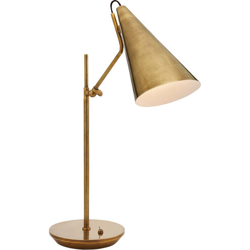AERIN Clemente 20.75 inch 60.00 watt Hand-Rubbed Antique Brass Table Lamp Portable Light