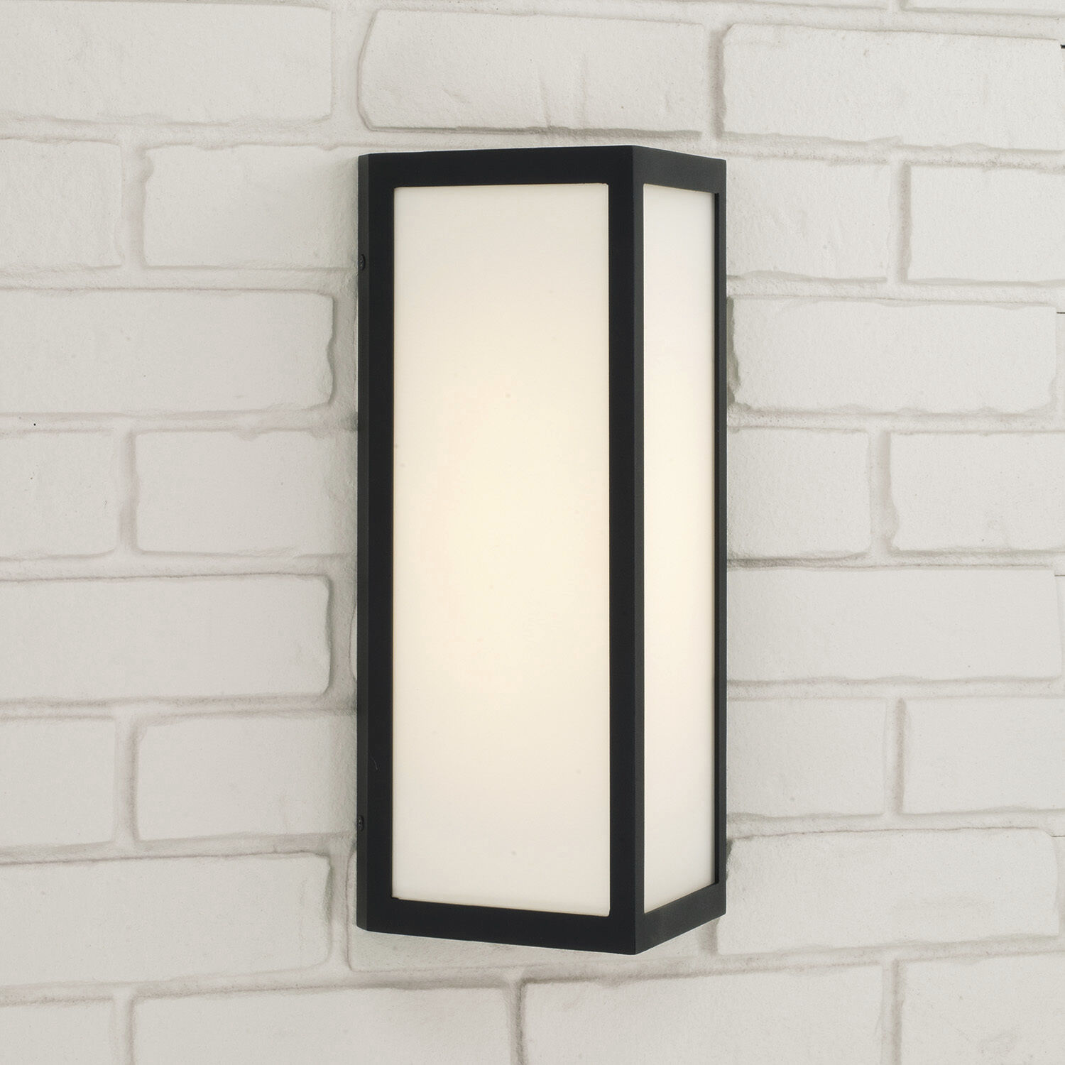 Irvin LED 15.25 inch Black Outdoor Wall Lantern