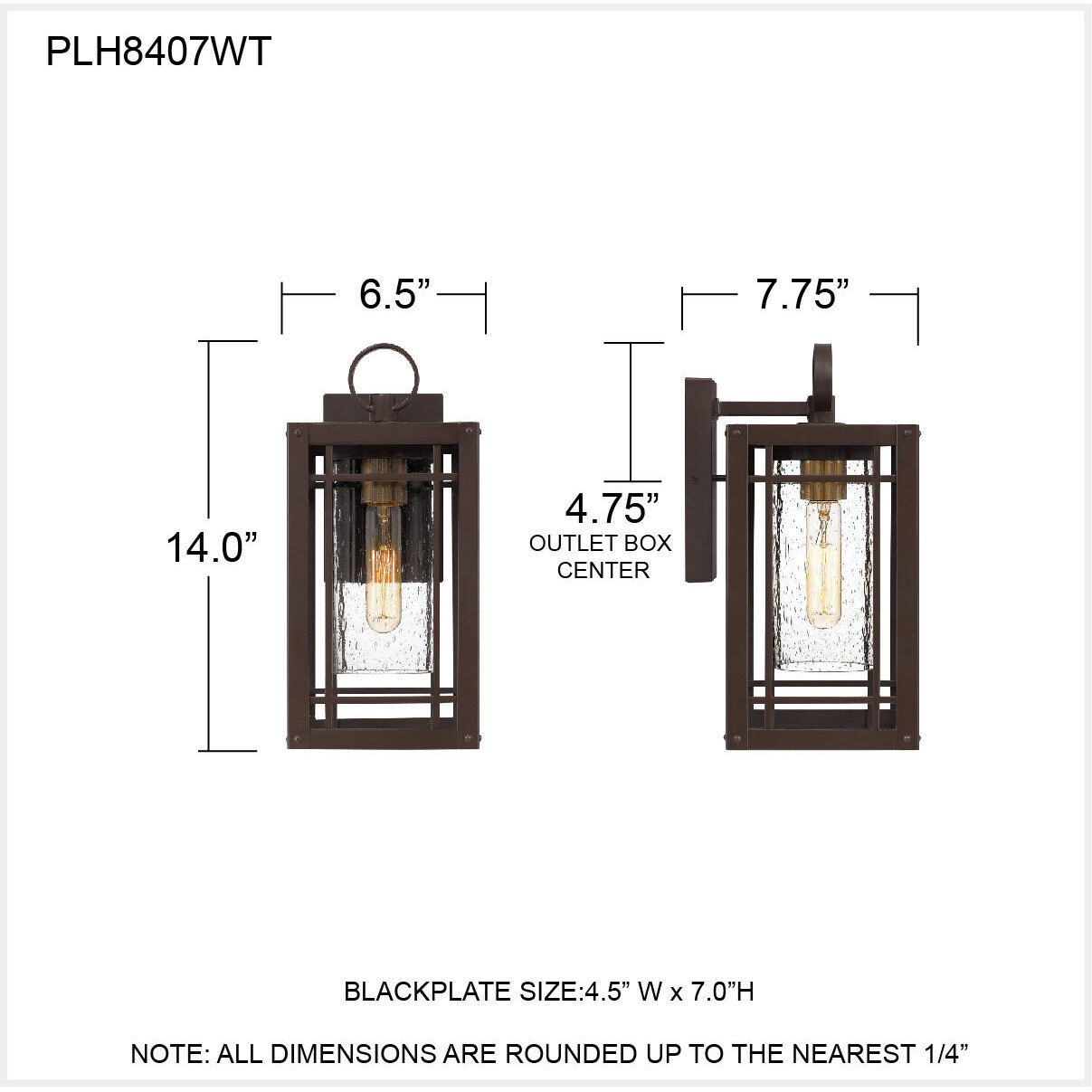 Pelham Outdoor Wall Lantern, Small