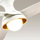 Rubio-h 54 inch White Hugger Fan