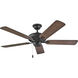 Metro Wet 52 inch Matte Black Fan