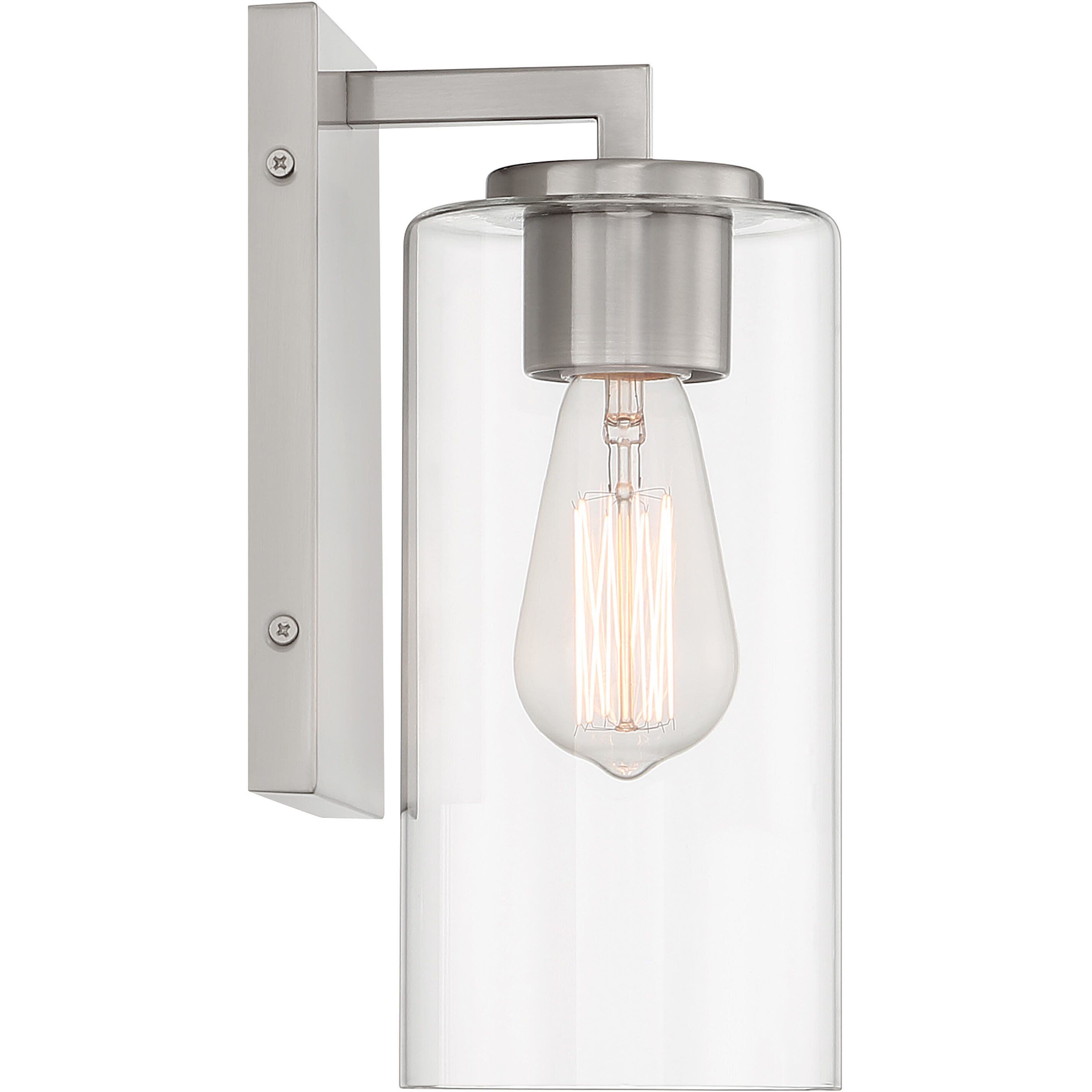 Acacia 1 Light 5 inch Brushed Nickel Bath Light Wall Light