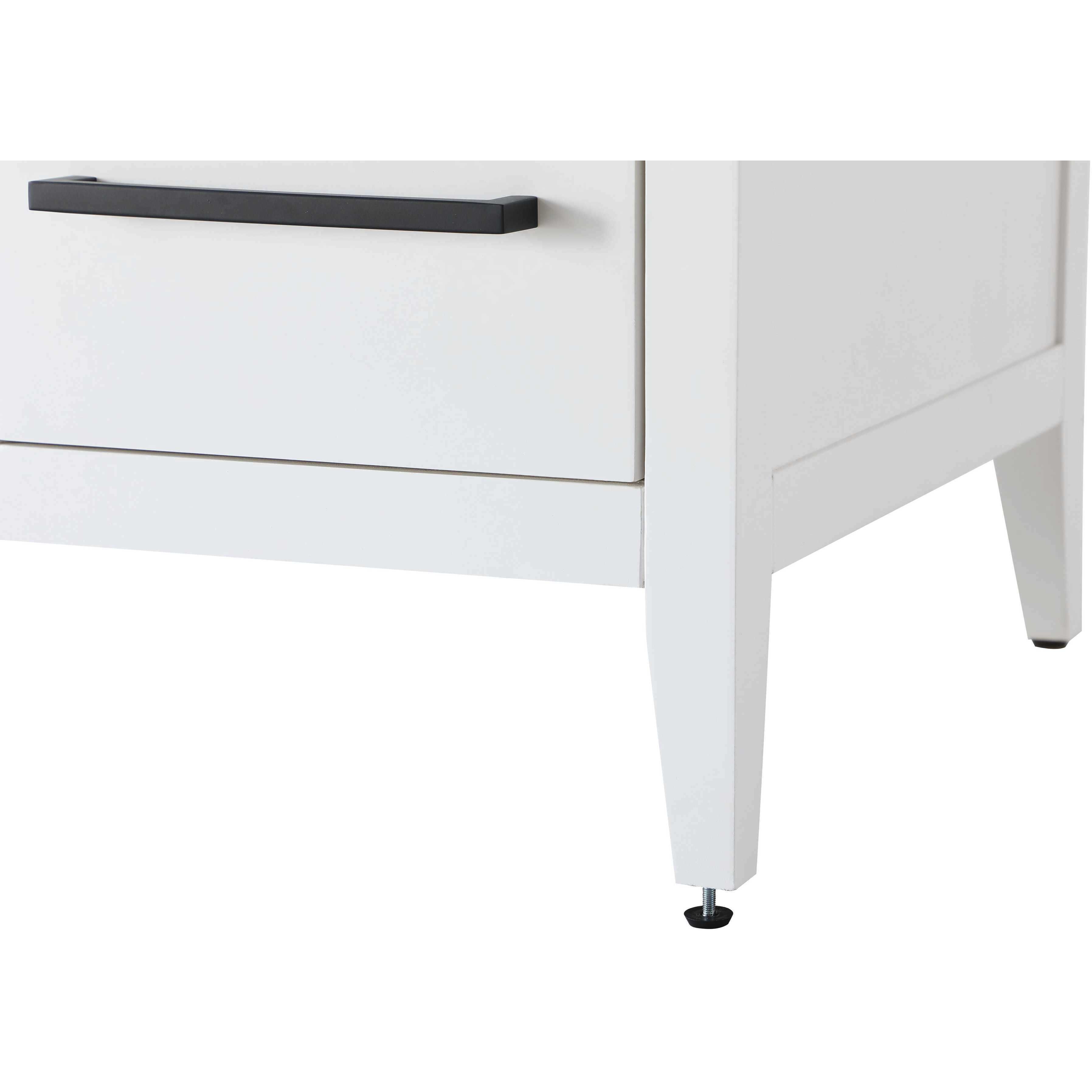 Millie 54 X 35 inch White Bathroom Vanity Cabinet