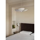 Leni 5 Light 24 inch Texture White Pendant Ceiling Light