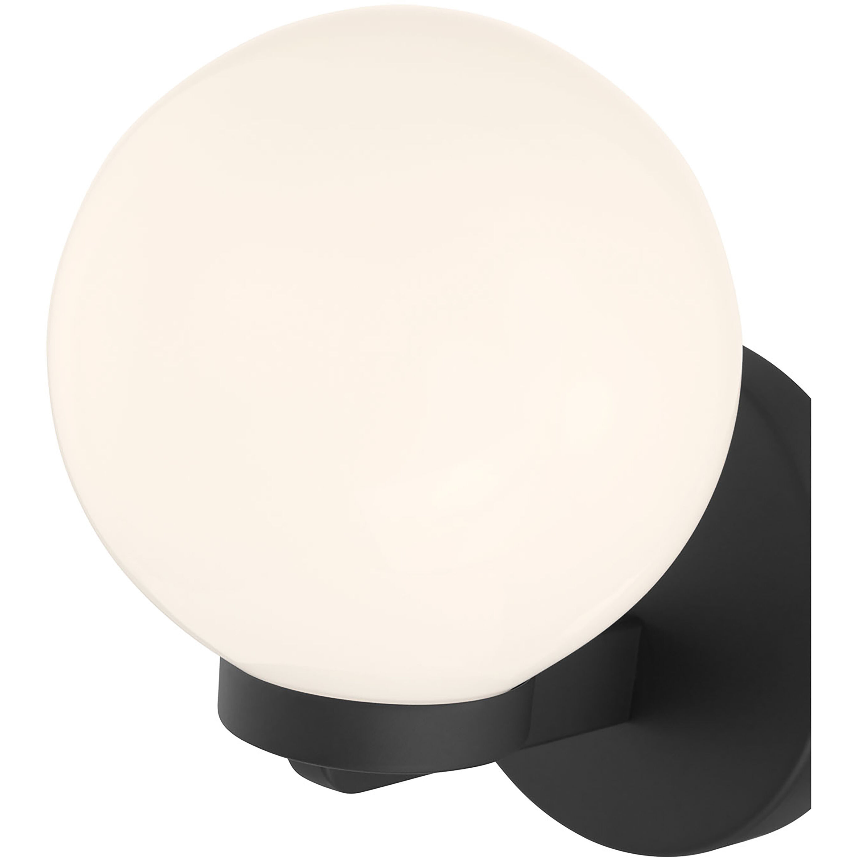 Ardeva 1 Light 6 inch Matte Black Wall Sconce Wall Light