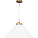 C&M by Chapman & Myers Wellfleet 1 Light 23.50 inch Pendant