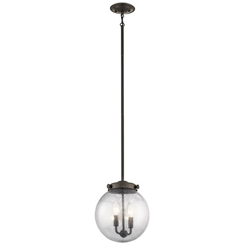 Holbrook 2 Light 10 inch Olde Bronze Mini Pendant Ceiling Light