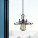 Franklin Restoration Railroad 1 Light 8 inch Polished Chrome Mini Pendant Ceiling Light in Incandescent, Franklin Restoration