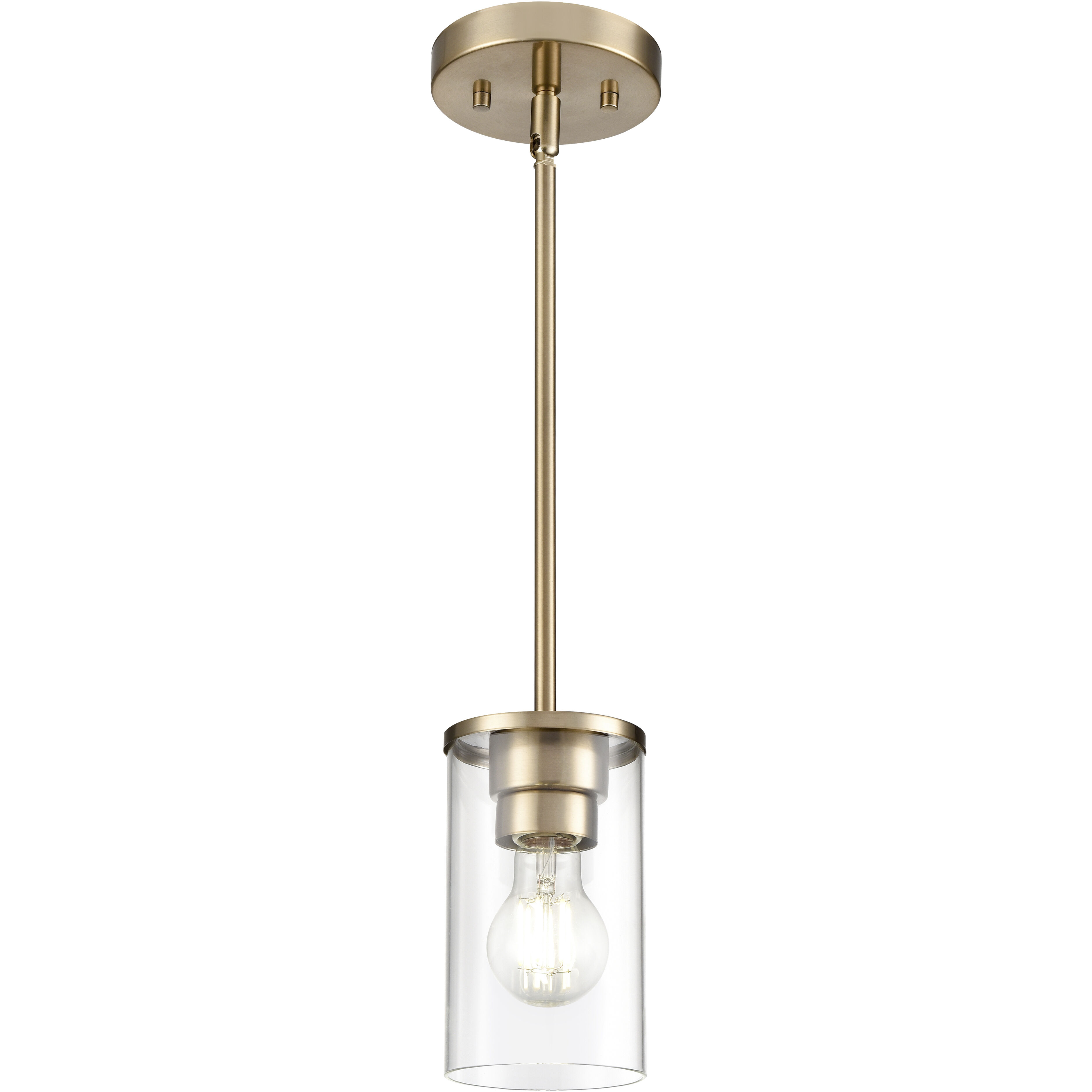 Verlana 1 Light 5 inch Modern Gold Pendant Ceiling Light