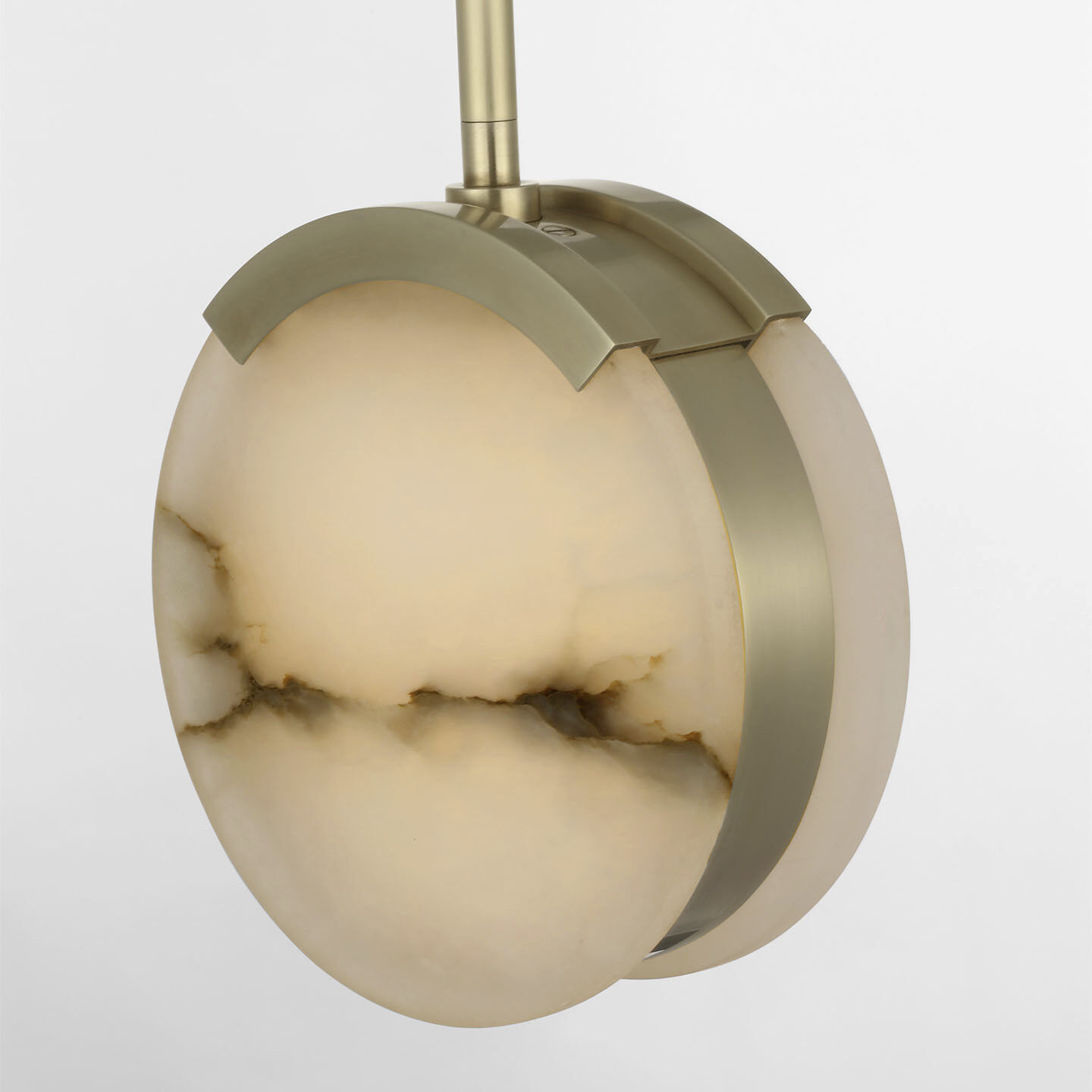 Kelly Wearstler Melange LED 7 inch Antique-Burnished Brass Pendant Ceiling Light