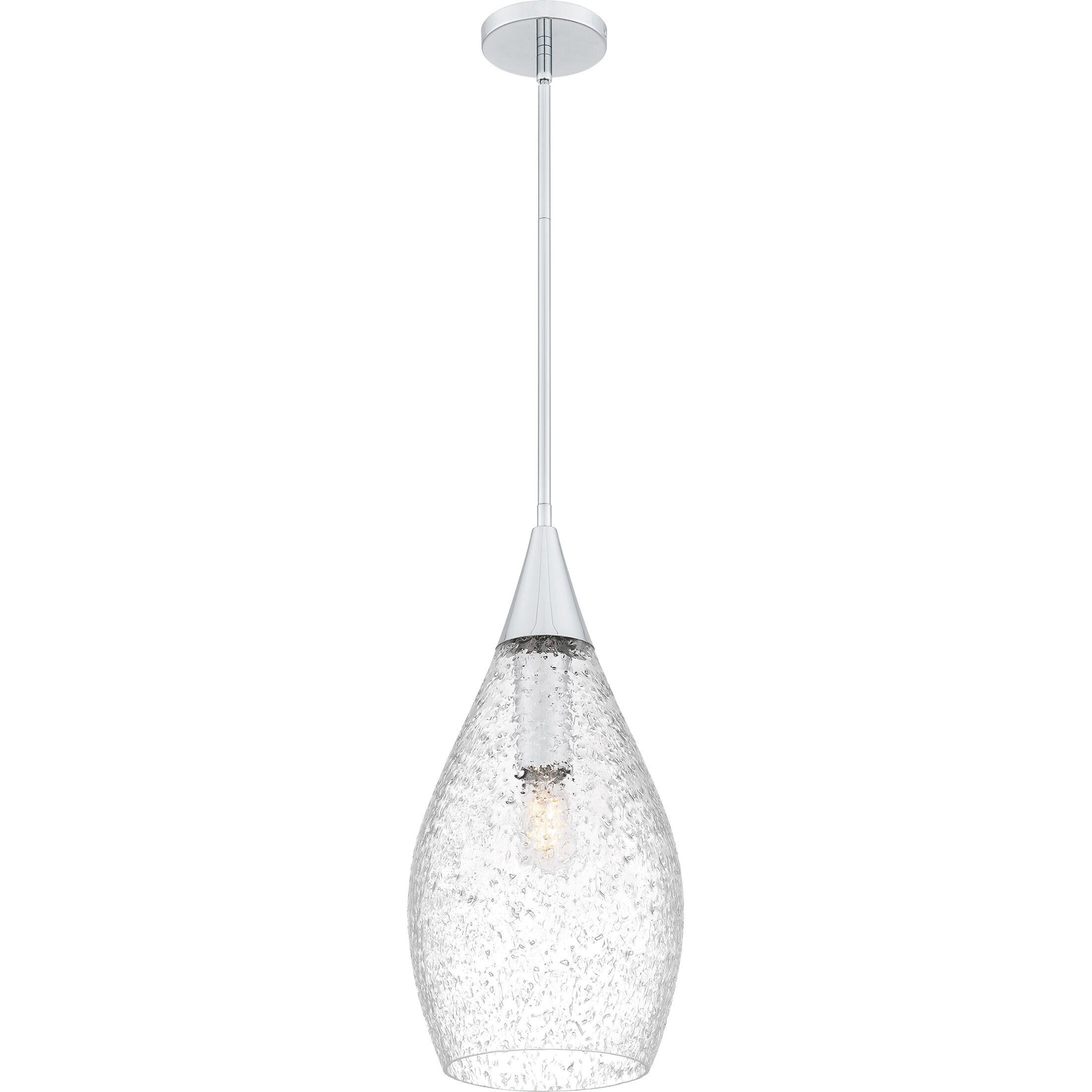 Spruce 1 Light 10 inch Polished Chrome Pendant Ceiling Light