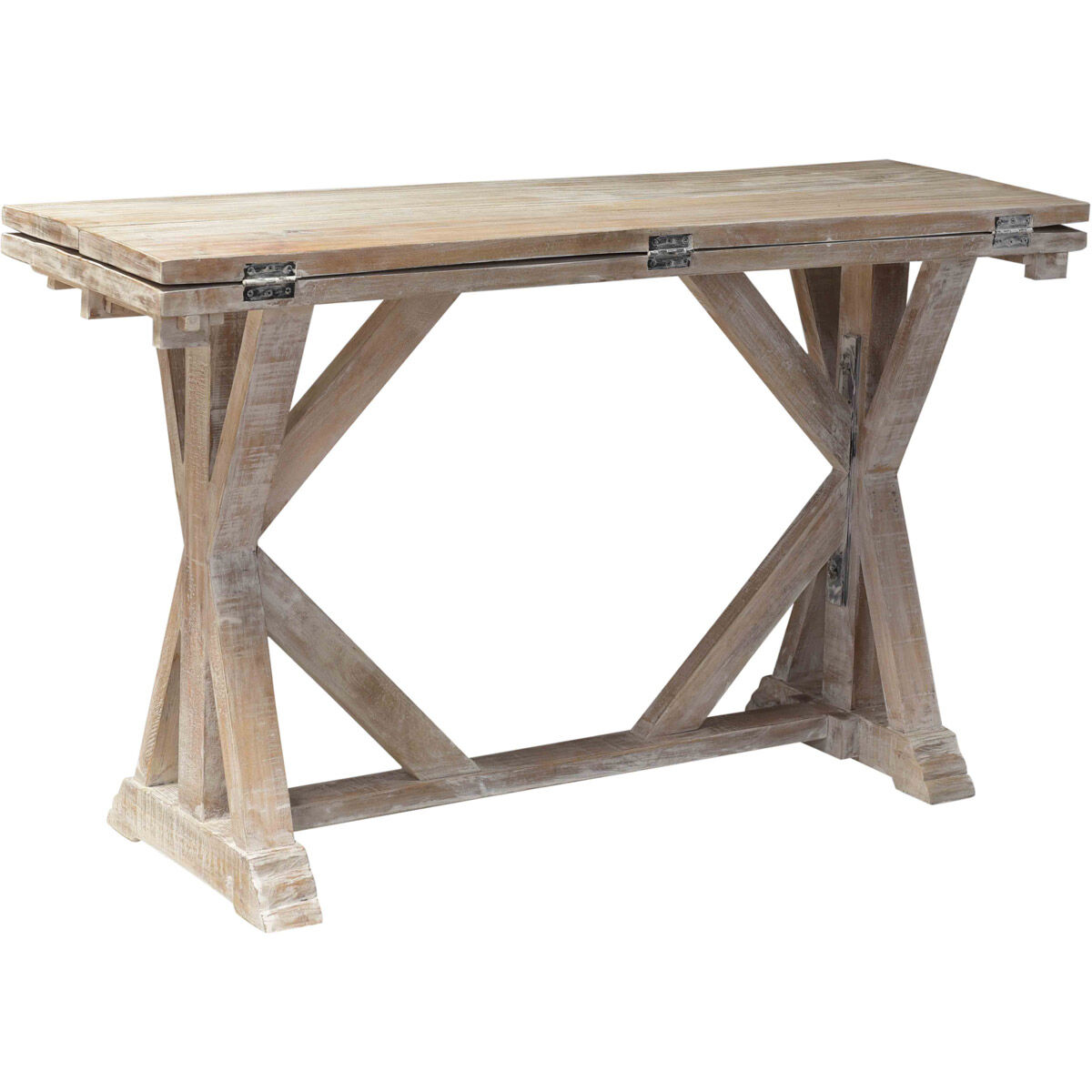 Daphne 54 X 32 inch White Ash Console Table