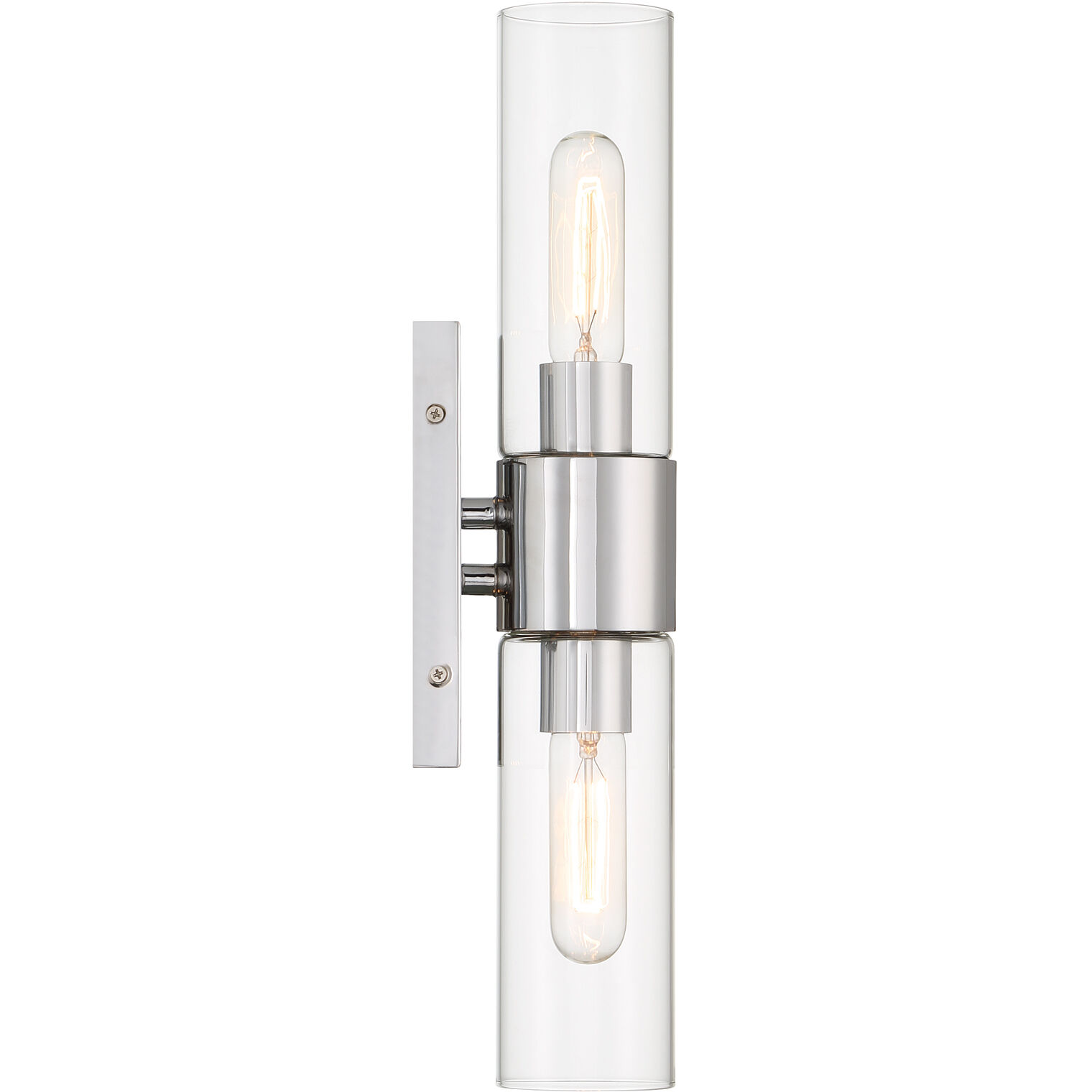 Anton 2 Light 4.5 inch Chrome Wall Sconce Wall Light