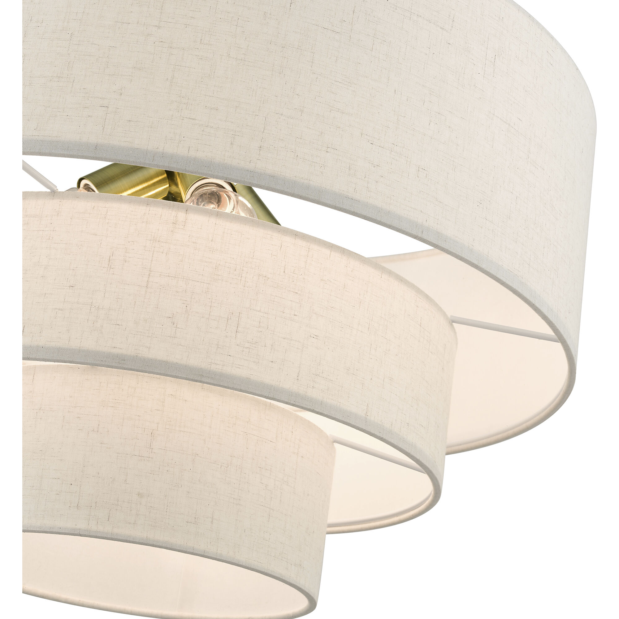 Gladstone 4 Light 23 inch Antique Brass Pendant Chandelier Ceiling Light