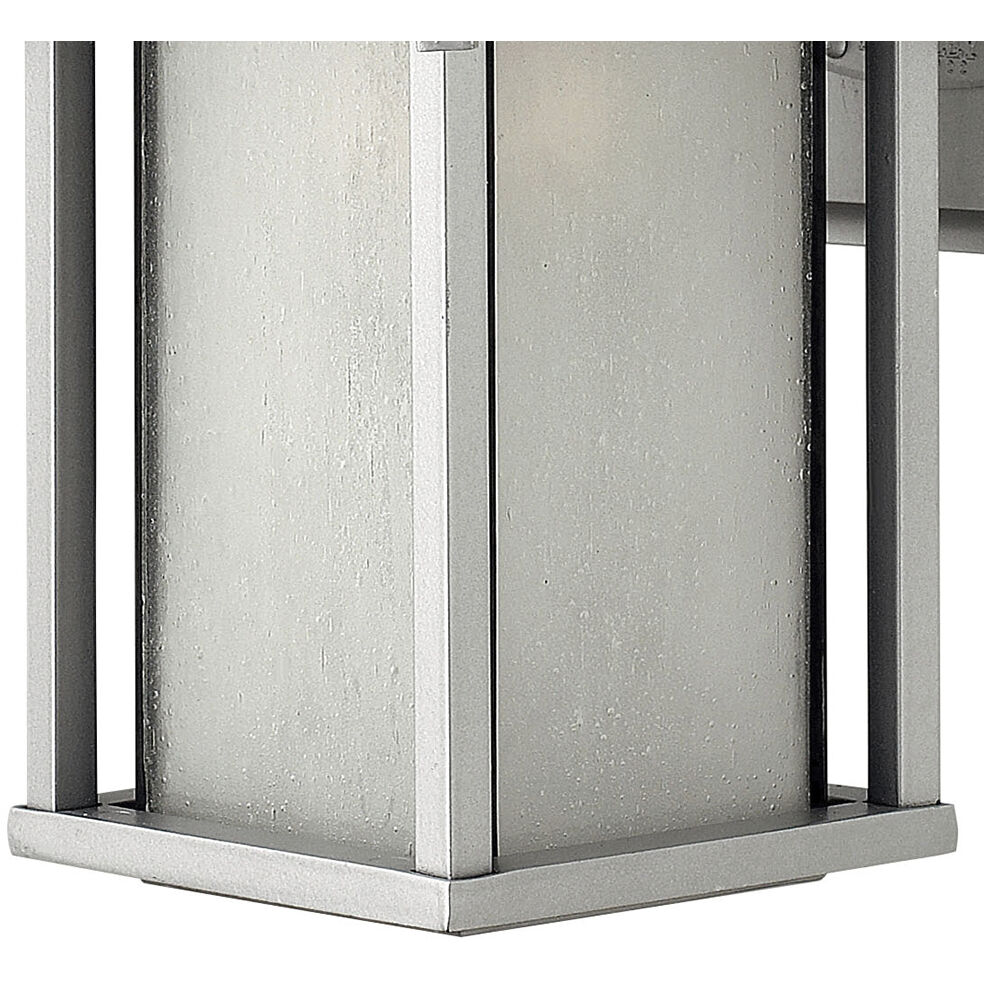 Estate Series Harbor Outdoor Wall Mount Lantern in Titanium, Small