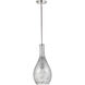Olivia 1 Light 9 inch Satin Nickel Pendant Ceiling Light